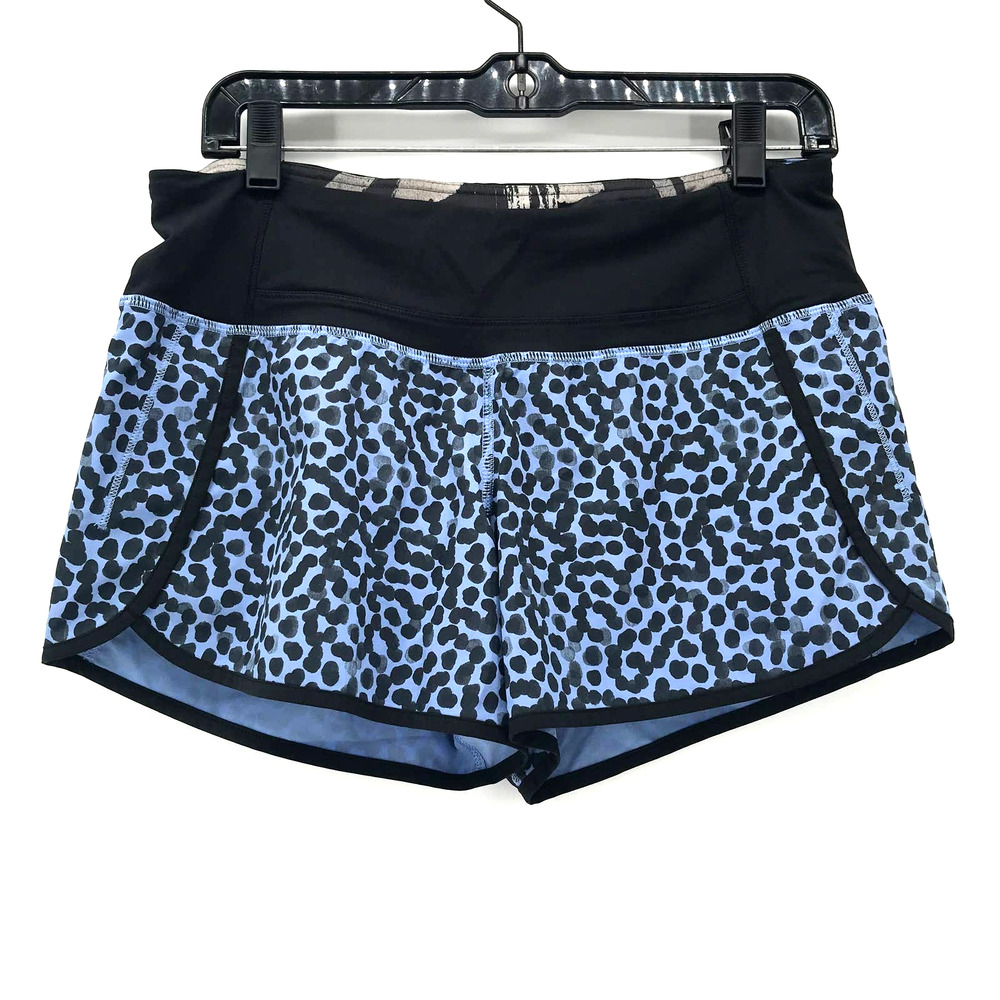 Lululemon Speed Short 4 Way Stretch Sz 6 Ace Spot